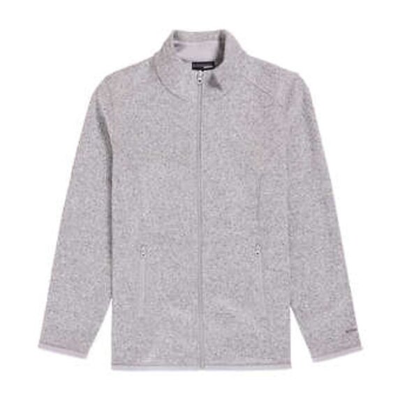 NEW Stormpack Sunice Bonded Full Zip Fleece Jacket | Grey - Picture 6 of 8